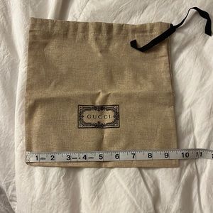 Gucci dust bag